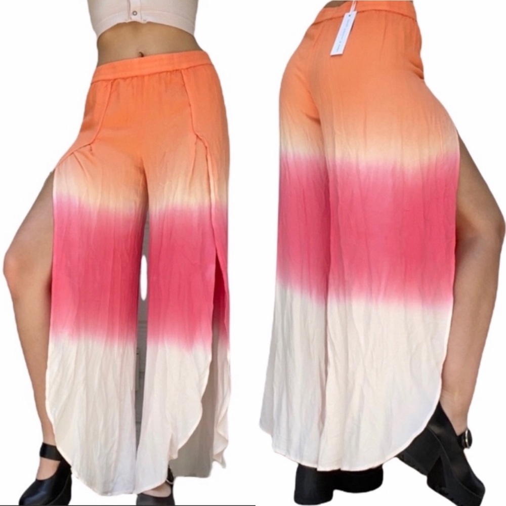 Young, Fabulous, and Broke Ombré Harem Pants size M